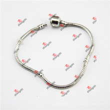 Фабричная цепь цепочки змейки латуни / стеклянный браслет ювелирных изделий шарика цепи (DLL60226)